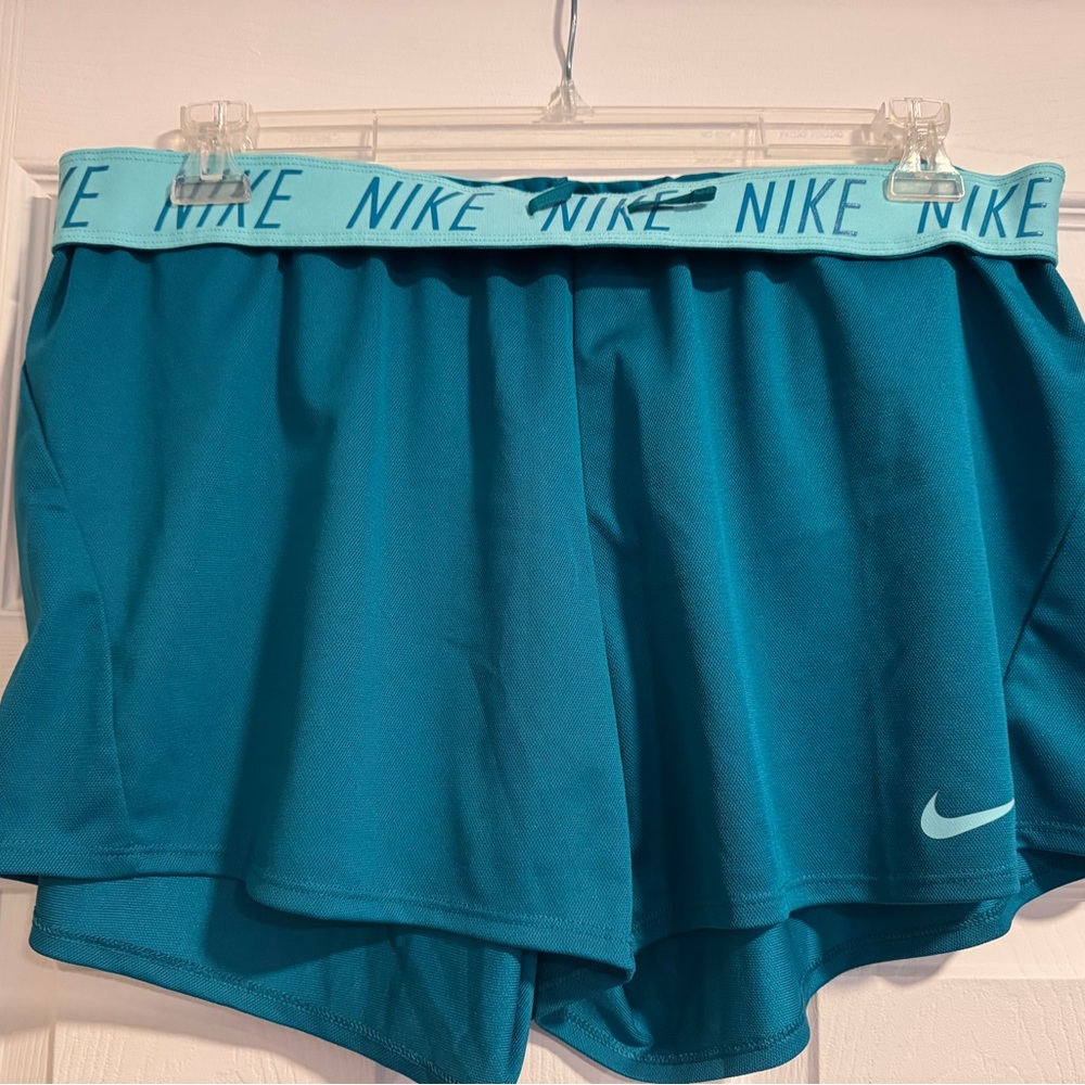 Nike Blue Dri-Fit Athletic Shorts